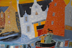 Sea-Gal-and-Red-Sky-Harbour